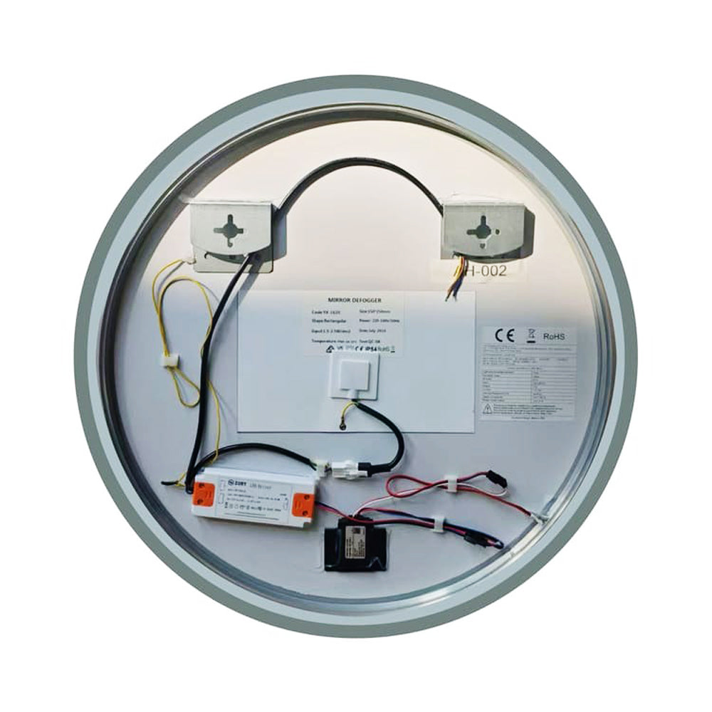 Miroir lumineux rond, Miroir LED avec antibuée