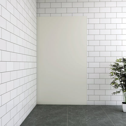 Océan Panneau Mural Étanche Blanc multi-usage | Composite Alu-Plastique | Salle de Bain, Douche, Cuisine | 40 / 80 / 90 / 100 / 120cm