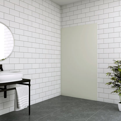 Océan Panneau Mural Étanche Blanc multi-usage | Composite Alu-Plastique | Salle de Bain, Douche, Cuisine | 40 / 80 / 90 / 100 / 120cm