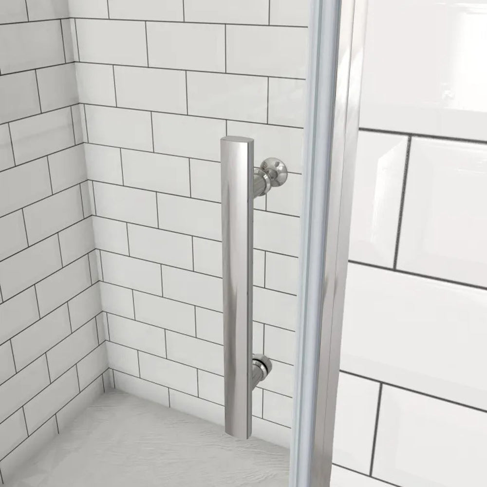 Océan - Porte de douche hauteur 180cm profil chromé
