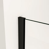 pare-baignoire 40/70x130cm écran fixé en verre anti-calcaire Océan