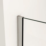 pare-baignoire 40/70x130cm écran fixé en verre anti-calcaire Océan