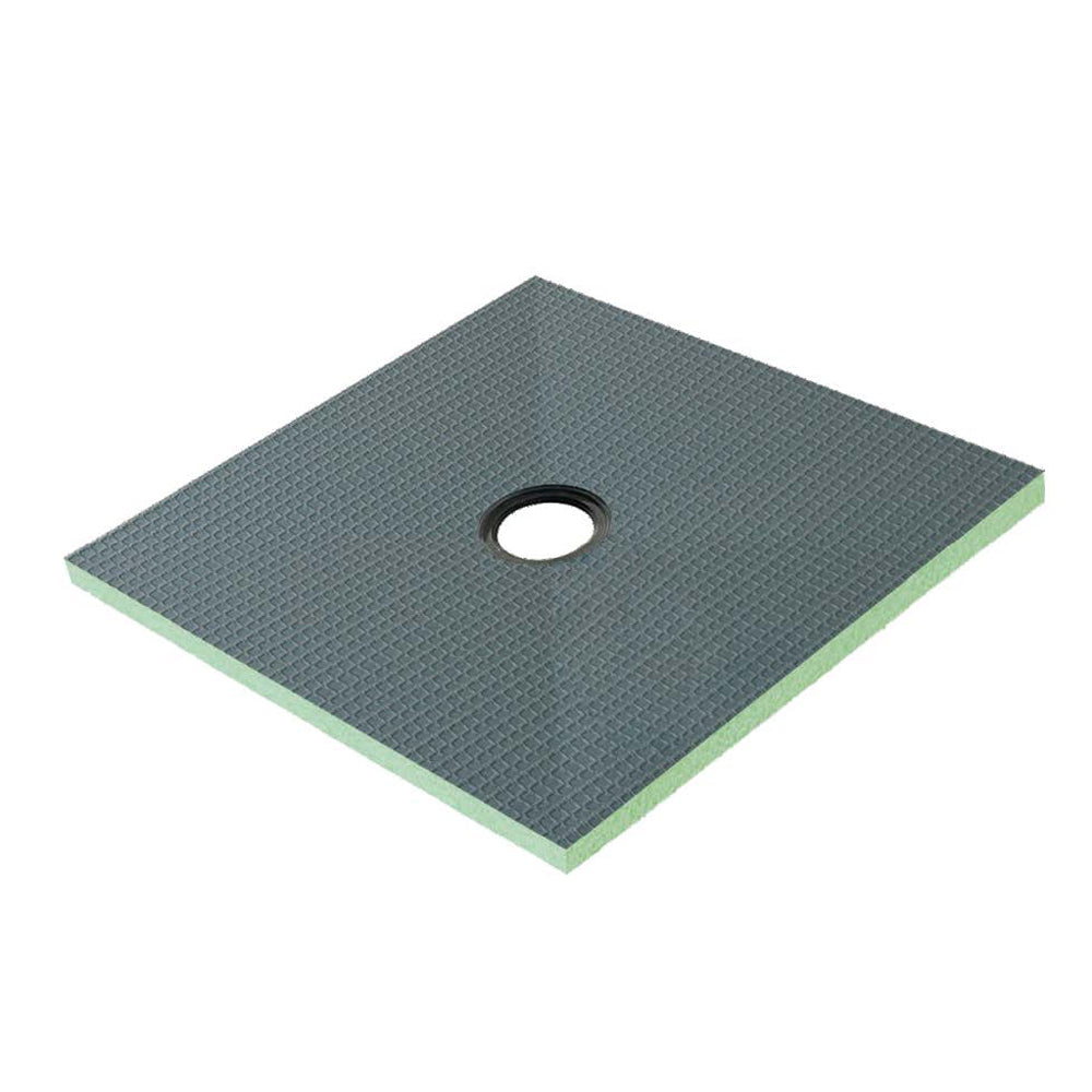 Receveur de douche recoupable sur mesure - Recoupable, à carreler - Étanchéité renforcée - 40 mm d'épaisseur