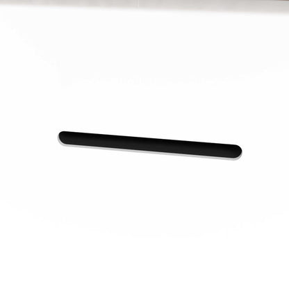 Ocean Baignoire îlot ovale luxueuse 150x70cm : Blanc brillant, acrylique easyclean et système anti-débordement