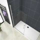 Paroi de douche mobile paroi de douche à italienne 65-95cm, Océan paroi de douche pivotante Hauteur 180cm en verre anticalcaire