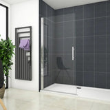 Paroi de douche mobile paroi de douche à italienne 65-95cm, Océan paroi de douche pivotante Hauteur 180cm en verre anticalcaire