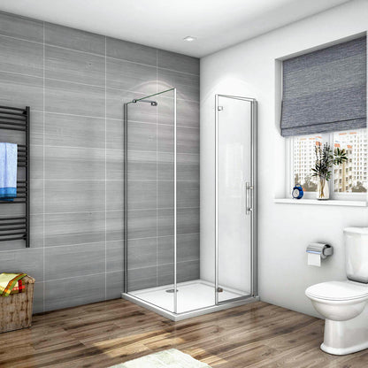 Océan Cabine de douche 195cm en 6mm verre anticalcaire modèle de Vécoutis