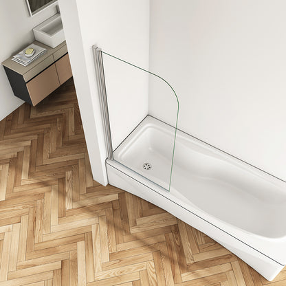 Océan pare-baignoire 70/80cm écran baignoire pivotant en verre anti-calcaire