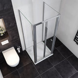 Océan cabine de douche 185cm cabine de douche U porte de douche pliante