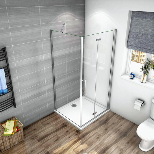 Océan Cabine de douche 195cm en 6mm verre anticalcaire modèle de Vécoutis