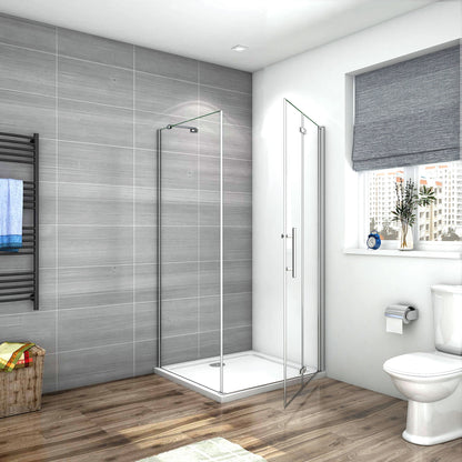 Océan Cabine de douche 195cm en 6mm verre anticalcaire modèle de Vécoutis