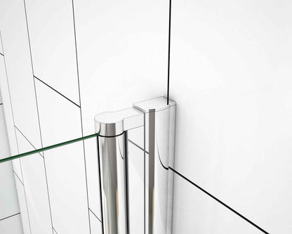 Pare-baignoire 70x130cm Océan écran de baignoire 5mm verre anticalcaire