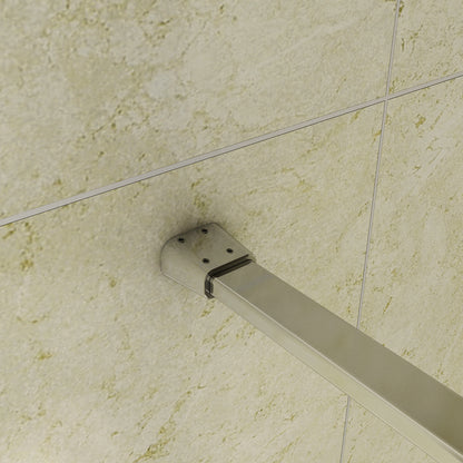 porte de douche 190cm en verre anticalcaire porte coulissante en niche Océan