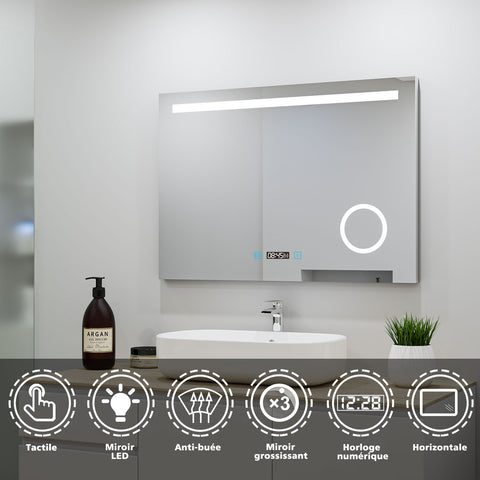 Miroir led 120x80