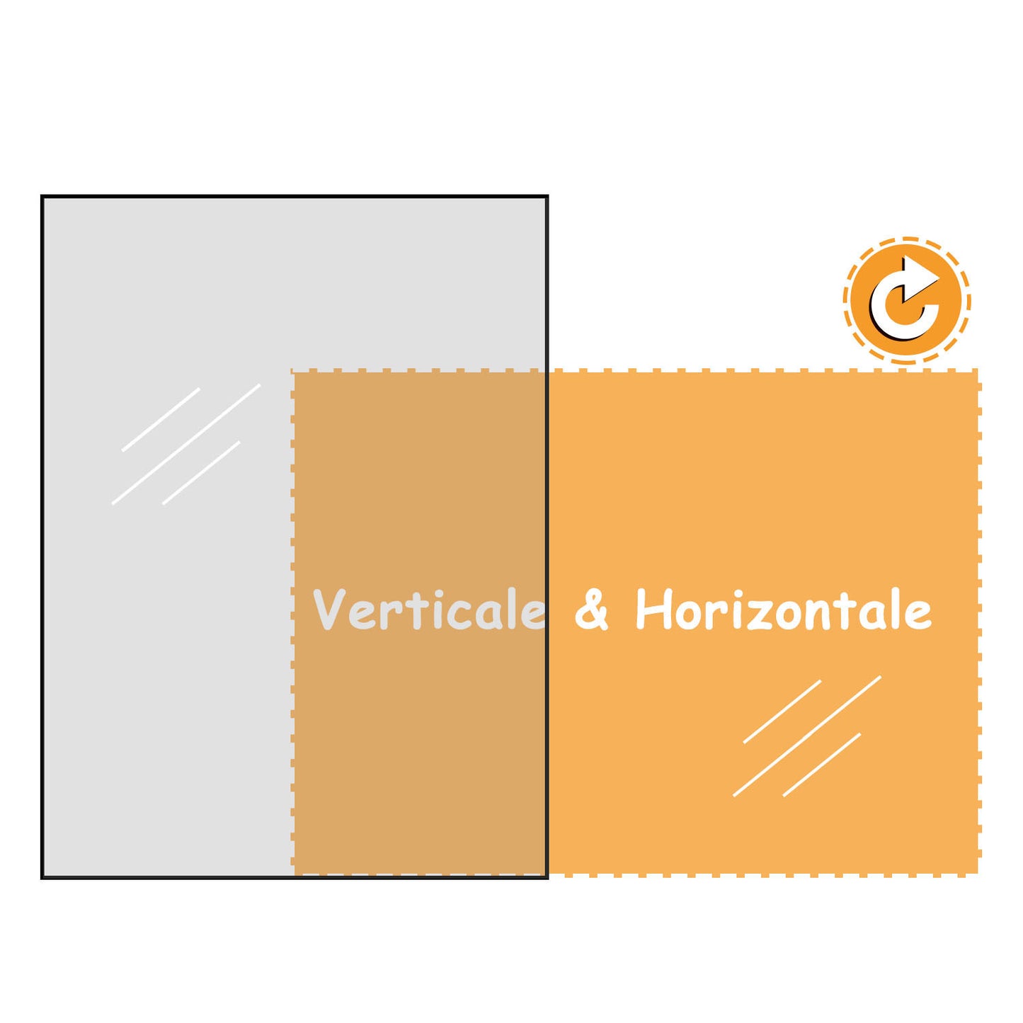 120 x 80cm Miroir salle de bain LED antibu-ée, miroir de la lumière chaude