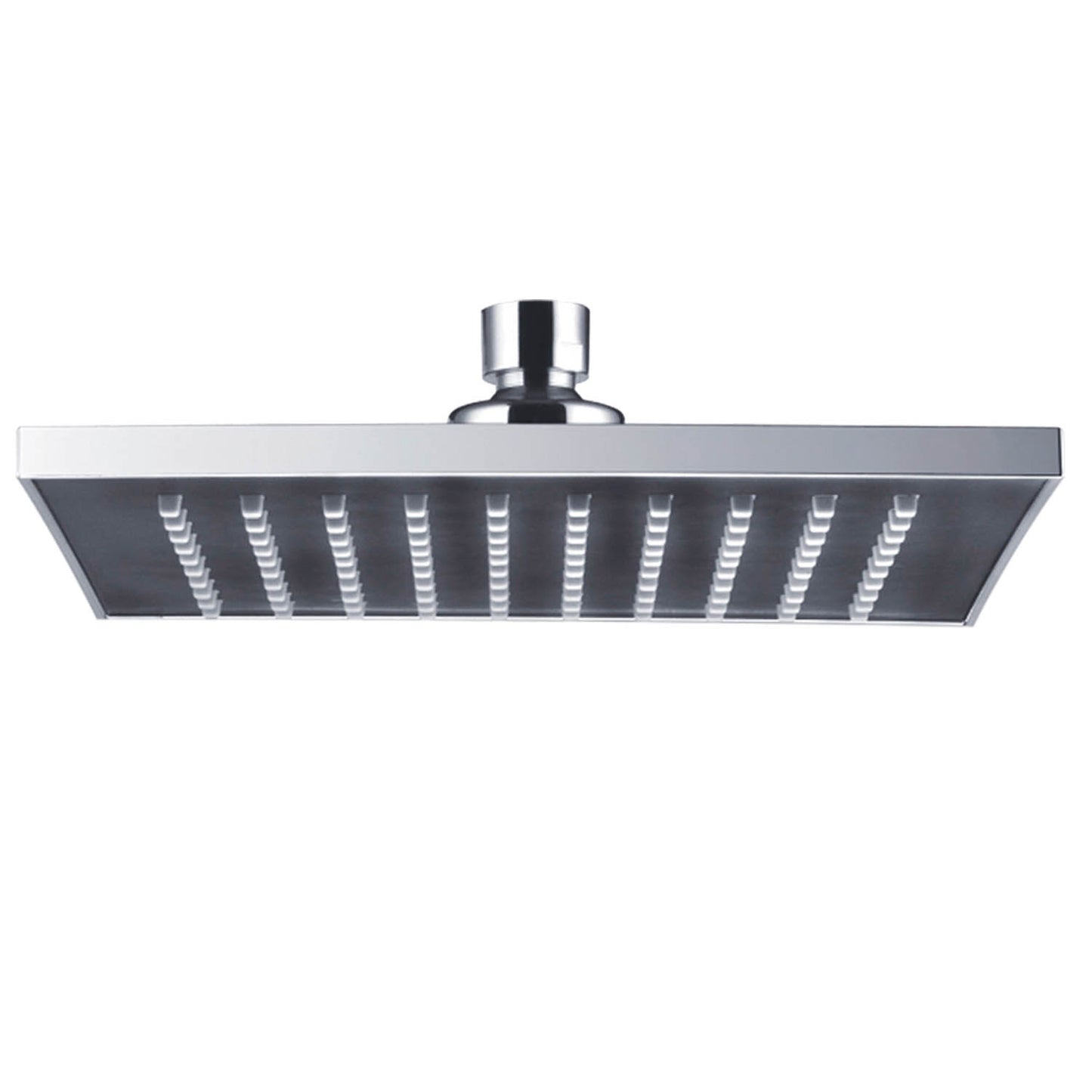 Pommeau de douche haute pression avec jeu de tuyaux, conception turbocompressée, pommeau de douche universel, carré rond 1/3/5 modes de pulvérisation économisant le bain, chromé