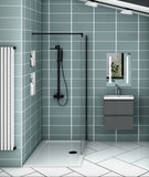50cm Meuble  salle de bain avec deux tiroirs et vasque artificielle