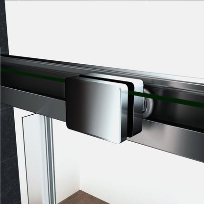 Cabine de douche 185 / 195 cm en 6mm verre securit insinstallation en angle modèle de Cilo