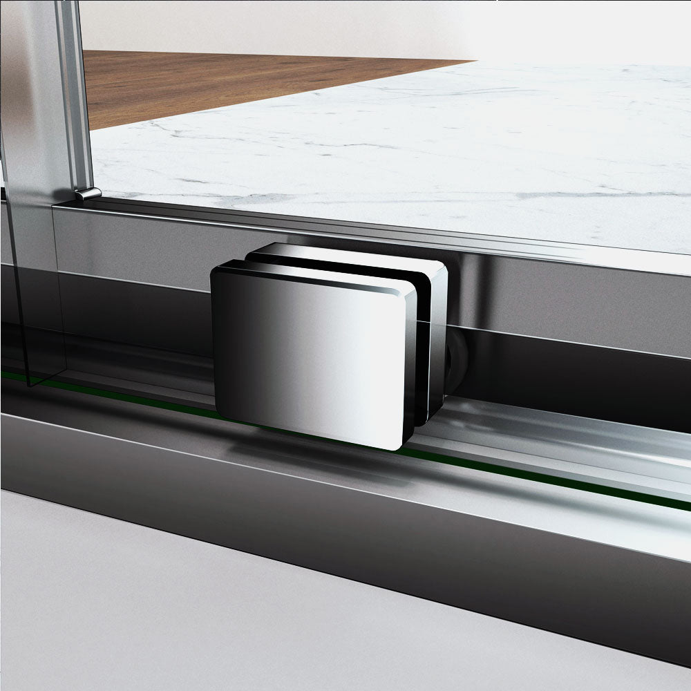 Cabine de douche 185 / 195 cm en 6mm verre securit insinstallation en angle modèle de Cilo