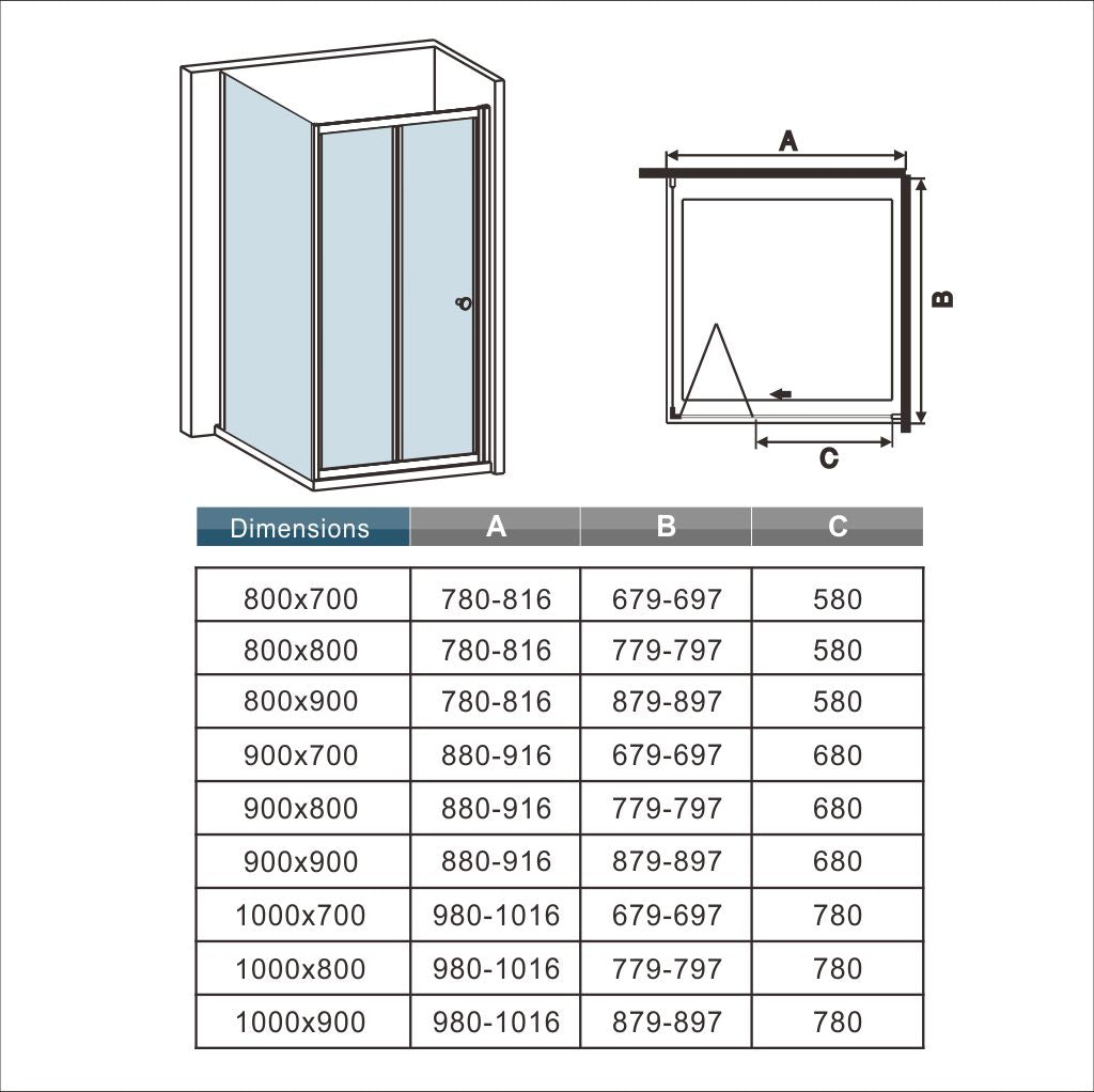 Ocean cabine de douche avec un receveur mod¡§¡§le de Double