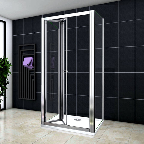 Océan Cabine de douche en U, livré avec 2 paroi fixes