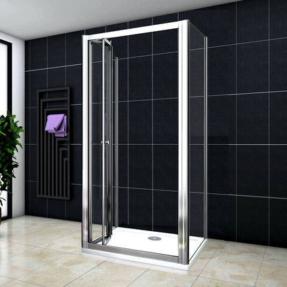 Océan Cabine de douche en U, livré avec 2 paroi fixes