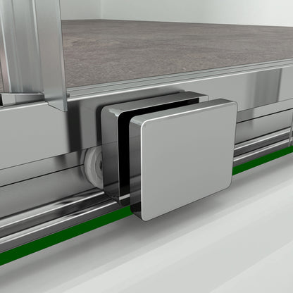 Aica cabine de douche avec un receveur mod¨¨le de Double vatis