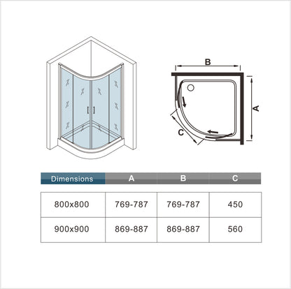 Ocean canbine de douche