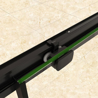 Océan porte de douche 100-120 x 195cm porte de douche soft-close en 8mm verre anticalcaire Océan