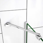 Paroi de douche avec volet pivotant 30 / 40 cm modèle d' Itaroi avec une fixation 45cm