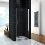 Porte de douche pivotante et pliante